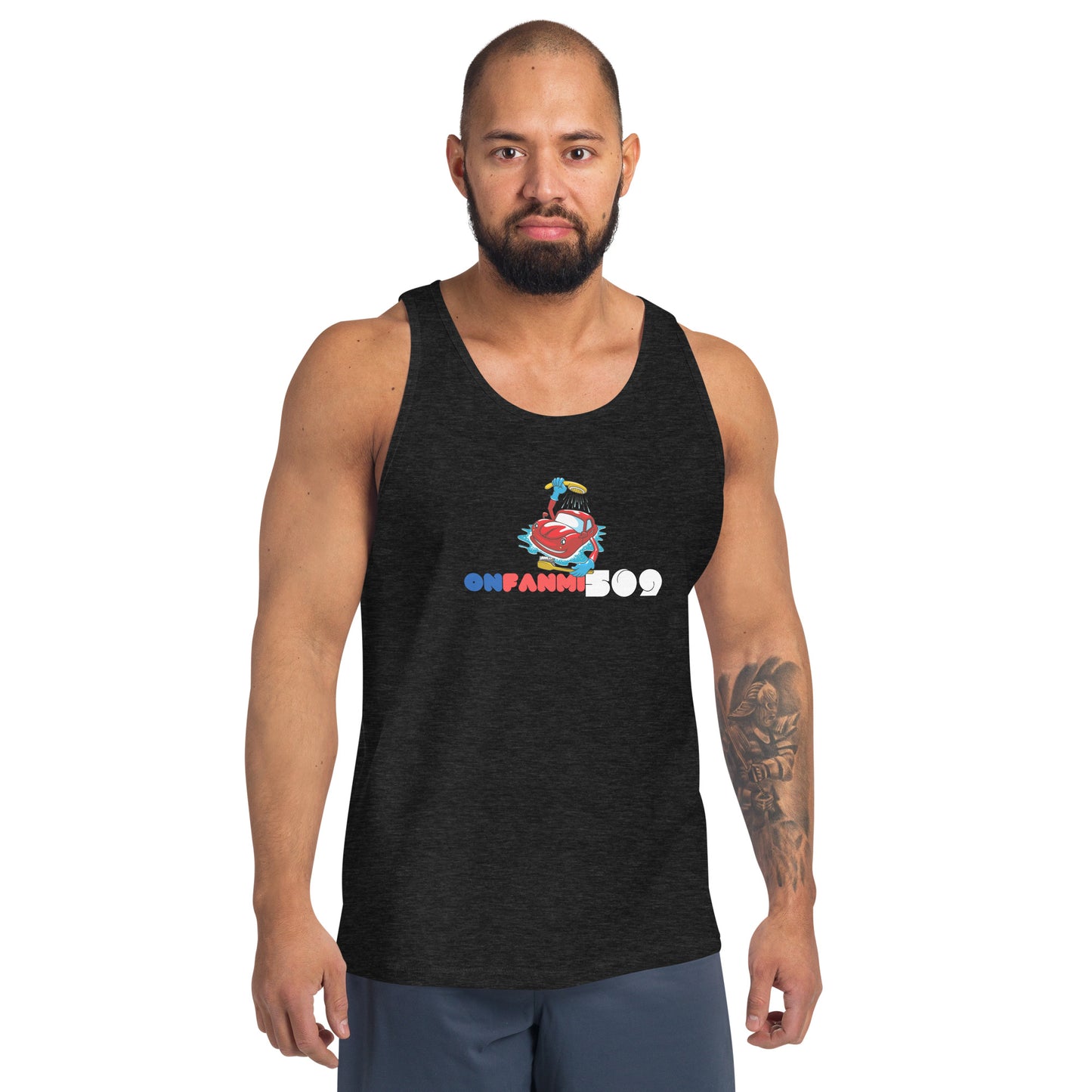 OnFanmi509 White Unisex Tank Top