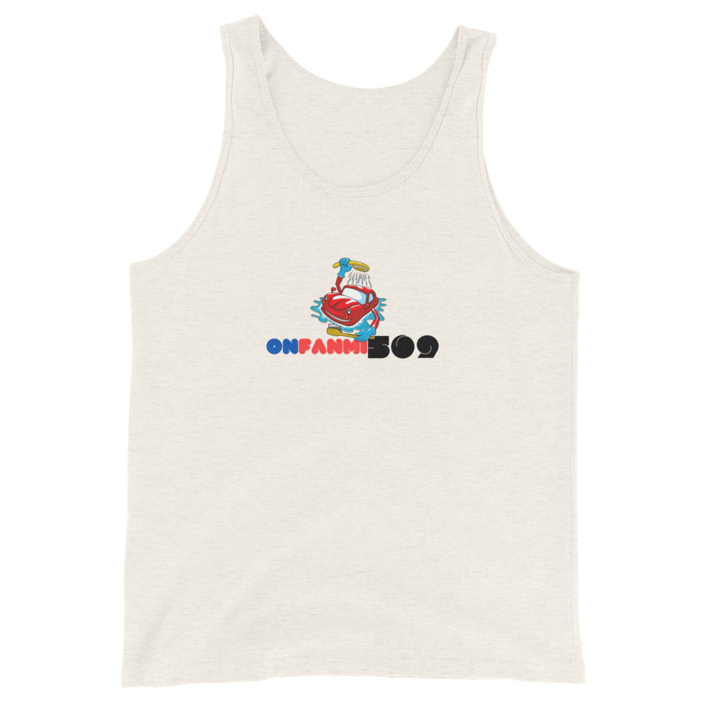 OnFanmi509 Black Unisex Tank Top