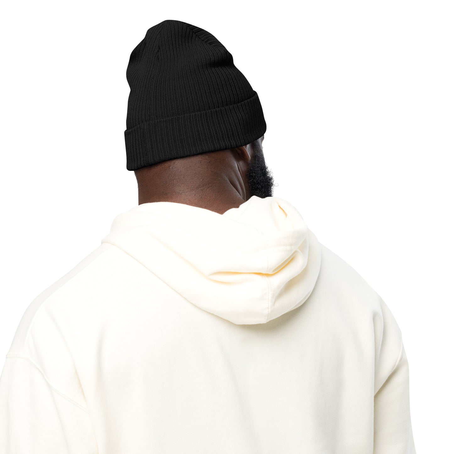 ** Infinti ** Organic ribbed beanie Red Design