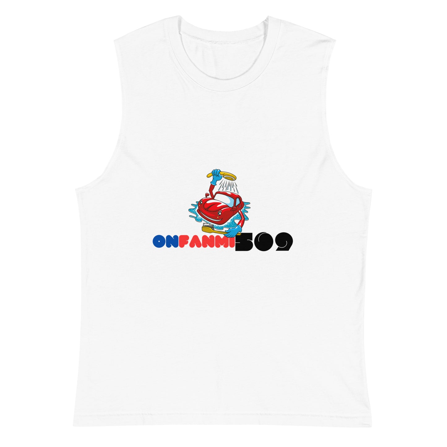 OnFanmi509 Black Muscle Shirt
