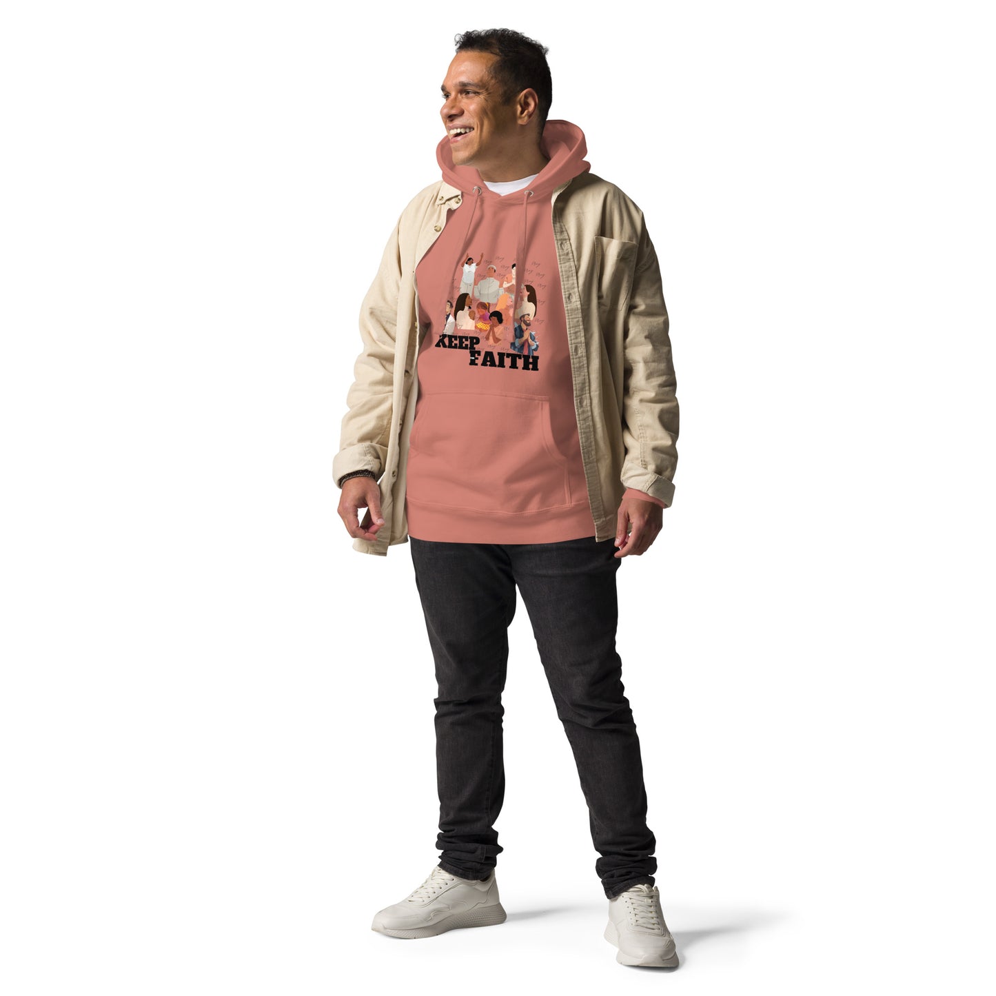 **Pray** Unisex Bright Hoodie
