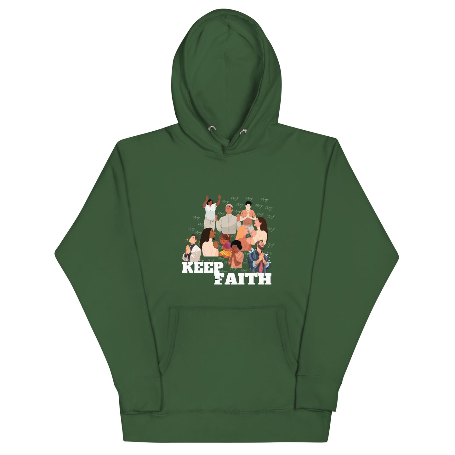 **Pray** Unisex Dark Hoodie