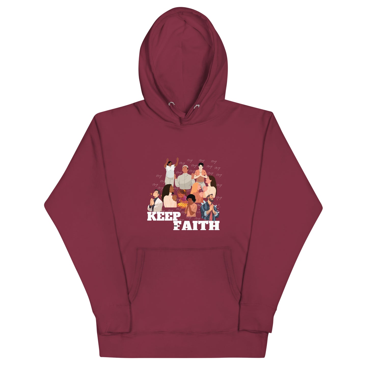 **Pray** Unisex Dark Hoodie