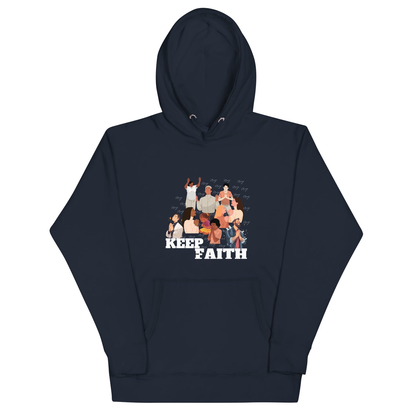 **Pray** Unisex Dark Hoodie