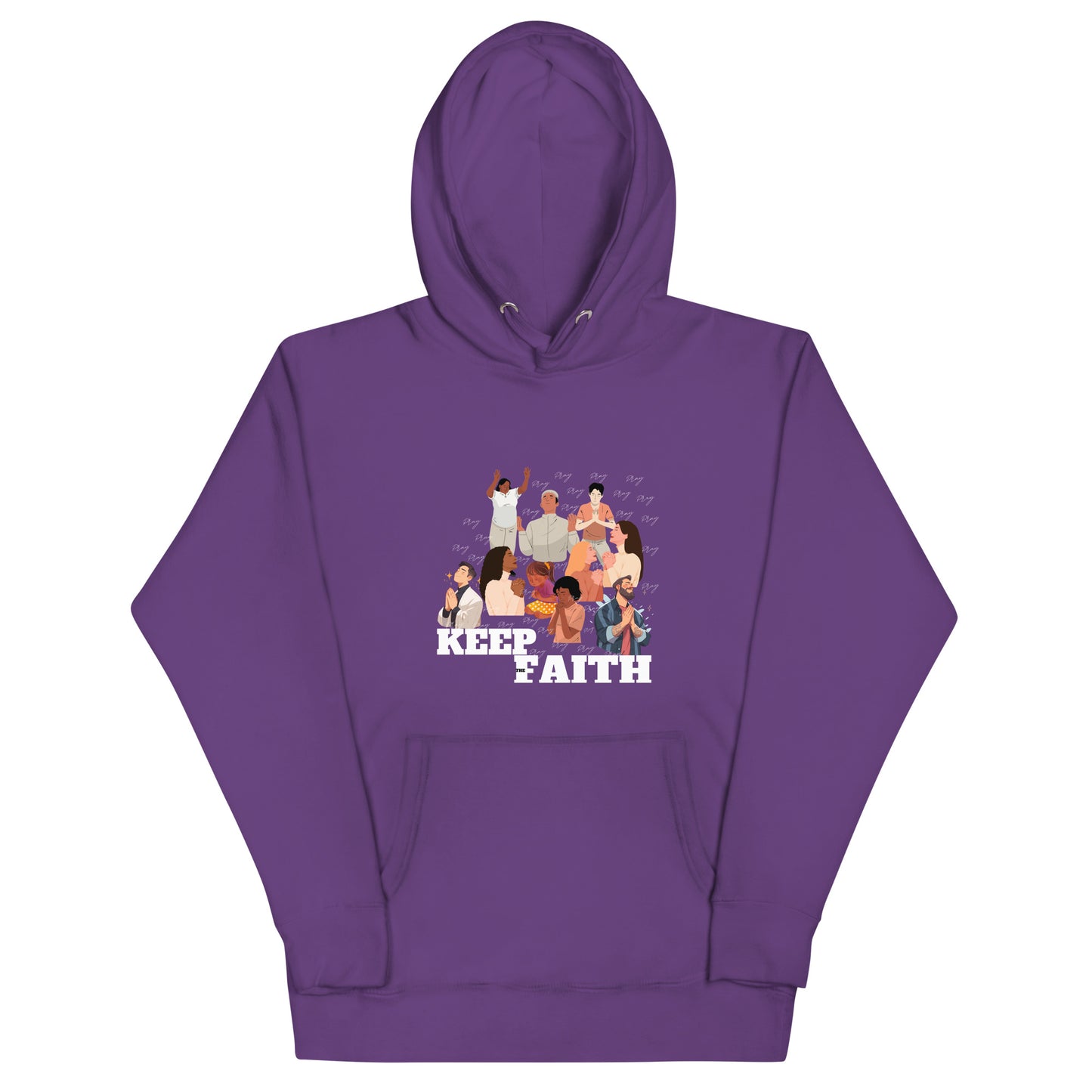 **Pray** Unisex Dark Hoodie