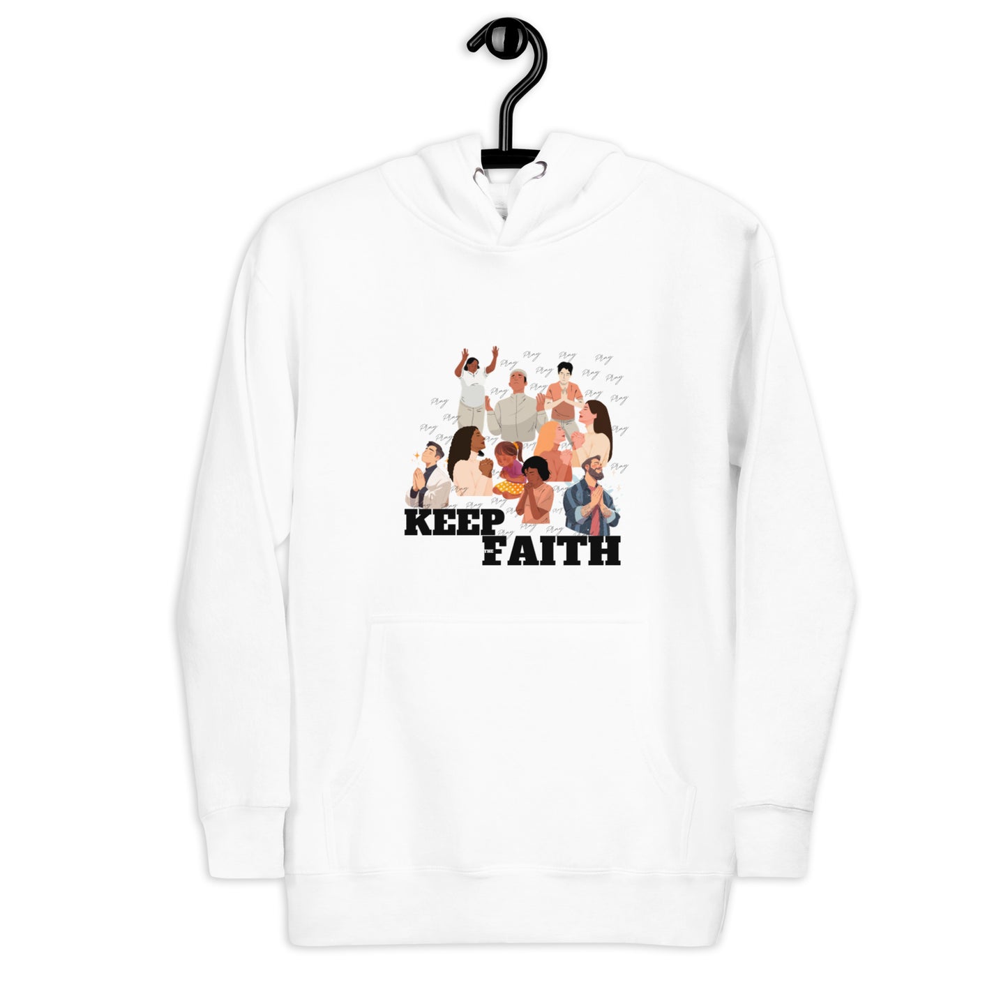 **Pray** Unisex Bright Hoodie