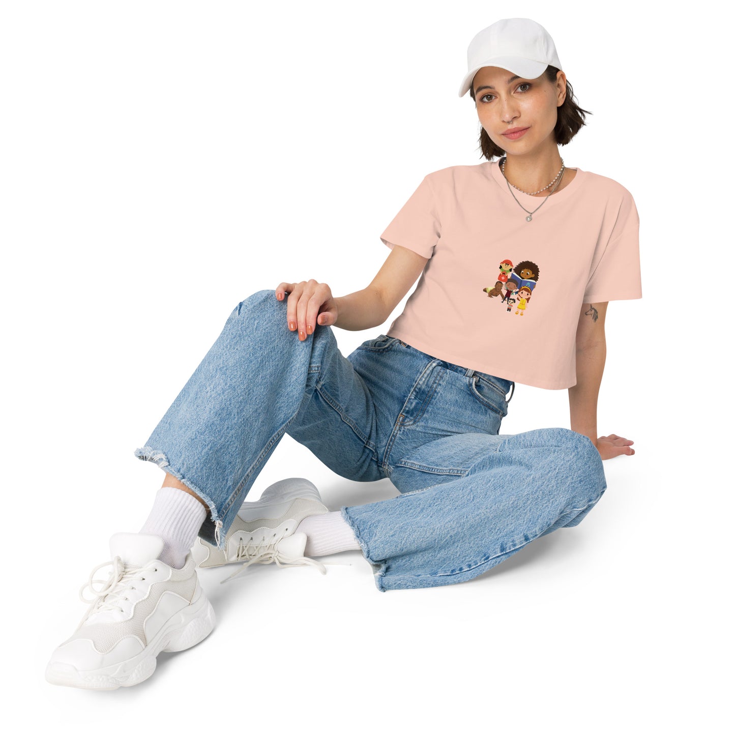 **Pitit** Women’s crop top