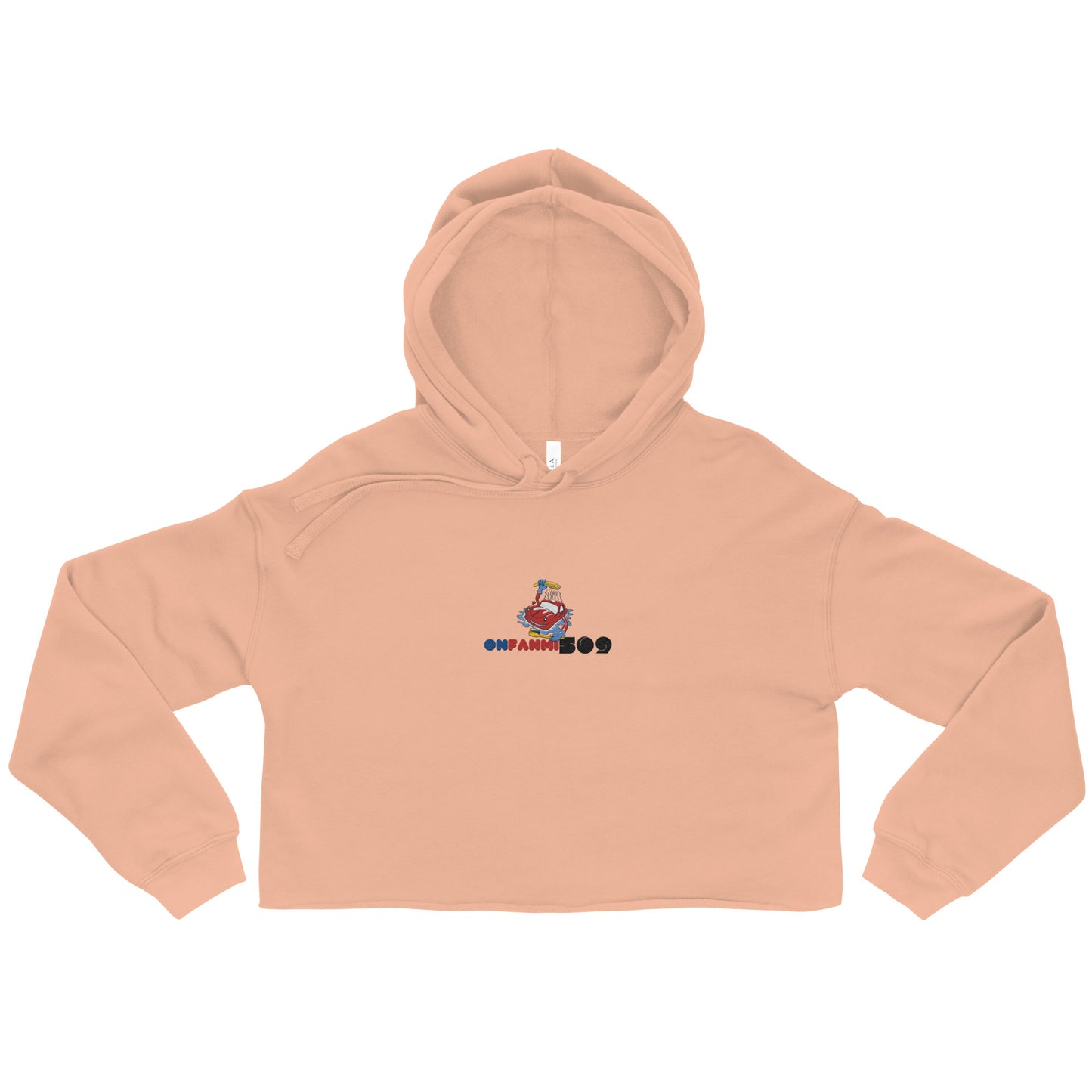 OnFanmi509 "Black" Crop Hoodie